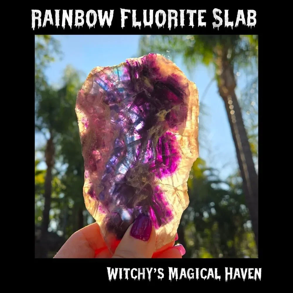 N/A rainbow fluorite